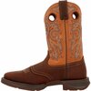 Durango Rebel by Saddle Up Western Boot, BROWN/TAN, 2E, Size 10.5 DB4442
